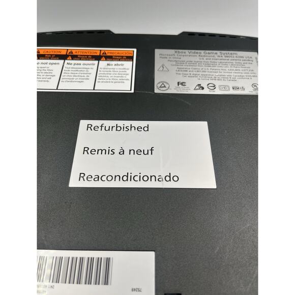 Microsoft Original Xbox Console w/ OEM Controller & AV Cord Tested Working - Picture 14 of 16